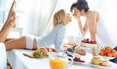 Food to increase male power