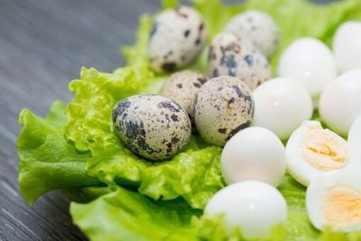Quaglia eggs for Potenza