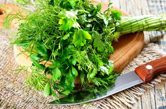 Parsley helps strengthen male power