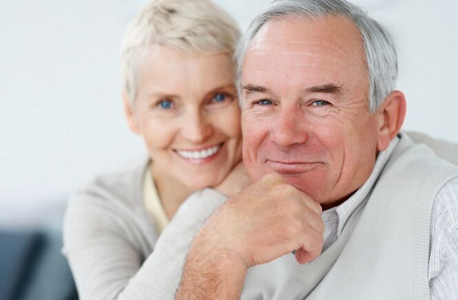 woman and man over 60 years of age with increased potency photo 2