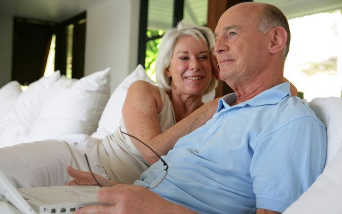 woman and man over 60 years of age with increased potency photo 3